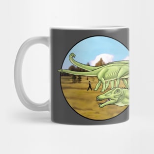 Diplodocus herd Mug